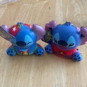 Set of 2 Disney squish a Stitch Squeeze Toys. Great for hand exercises. NWT.